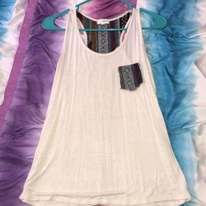 Embroidered Tank Top